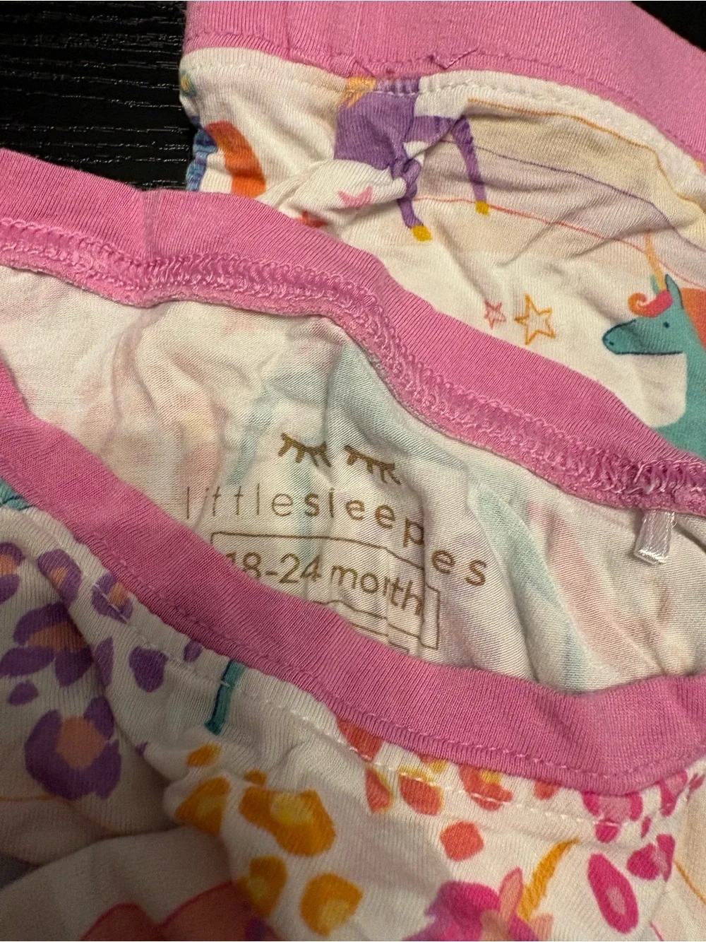 Little Sleepies soft pink